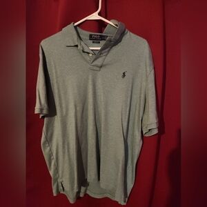 Polo by Ralph Lauren Men's Green Polo Shirt